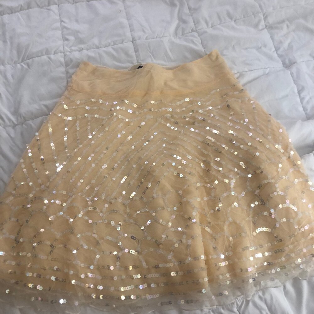 Sparkling skirt for the holidays!